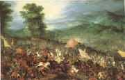 BRUEGEL, Pieter the Elder The Battle of Issus (mk05) oil on canvas